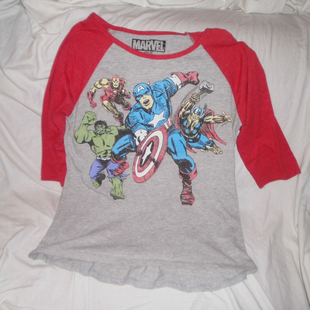 MARVEL SUPER HERO CAPTAIN AMERICA HULK THOR YTH XL